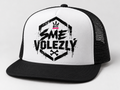 Truckerka Sme VoleZlý – bílý pěnový předek